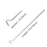 Collapsible Stainless Steel Snake Handling Hook