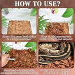 10LB Coconut Fiber Chips Substrate for Reptiles