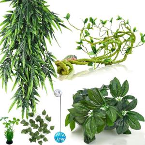 HERCOCCI Hanging Reptile Plants for Terrariums