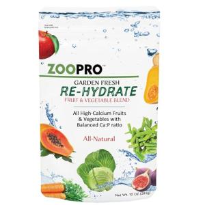 High Calcium Dried Fruit & Veggie Mix for Reptiles