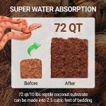 Coconut Chip Bedding for Reptiles and Amphibians