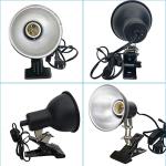 Adjustable Heat Lamp Clamp for Reptiles