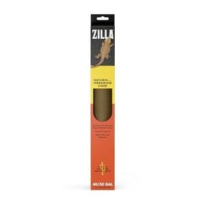 Zilla Reptile Terrarium Bedding - Brown Floor Liner