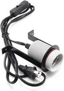 Reptile Ceramic Heat Lamp Holder for 300W Bulb