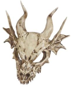 Dragon Skull Terrarium Decor for Reptile Tanks