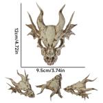 Dragon Skull Terrarium Decor for Reptile Tanks