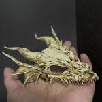Dragon Skull Terrarium Decor for Reptile Tanks