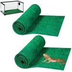 HERCOCCI 2 Pack Reptile Carpet for Terrariums
