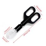 Reptile Feeding Scooper and Poop Cleaner Tweezers