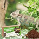 Halatool Coconut Fiber Substrate for Reptiles - 2 Pack