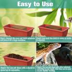 Halatool Coconut Fiber Substrate for Reptiles - 2 Pack