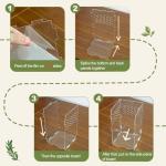 Mini Acrylic Reptile Terrarium with Ventilation