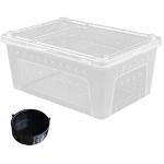 Portable Feeding Box for Lizards and Snakes