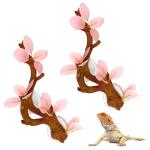 Kathson Reptile Corner Branches Decor - 2 PCS