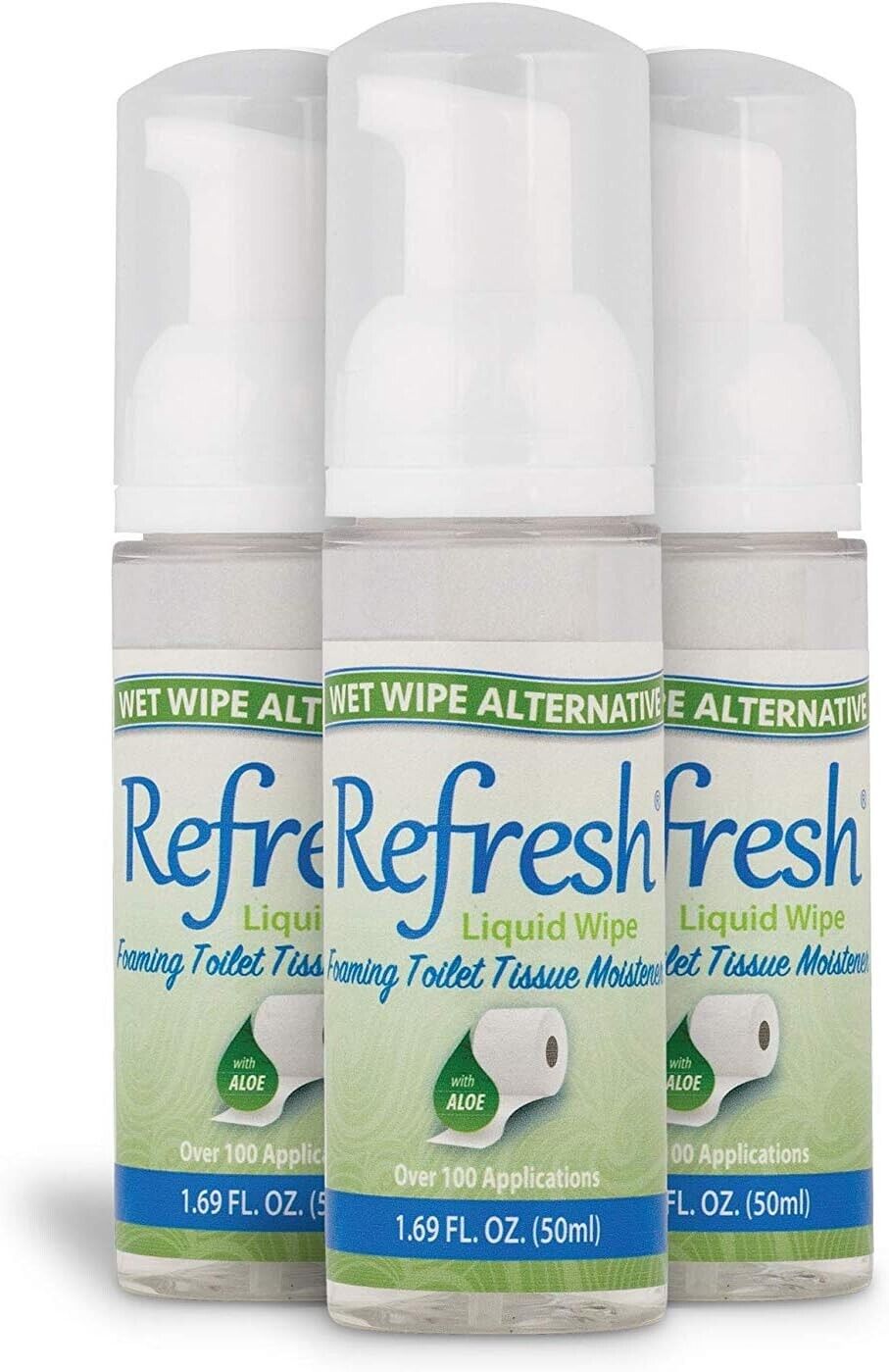 Eco-Friendly Toilet Paper Foam in 3 Pack