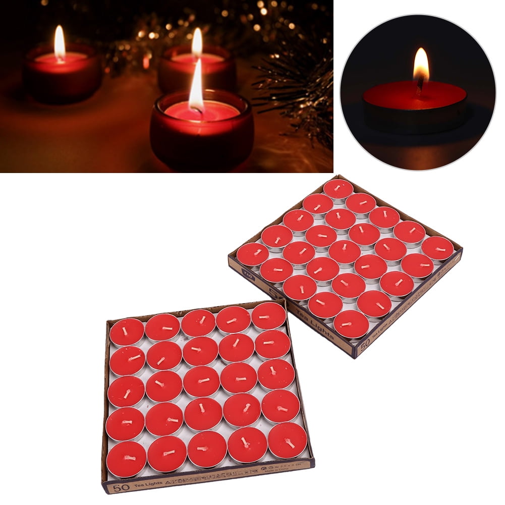 Eco-Friendly Aromatherapy Scented Candles - 100 Pack