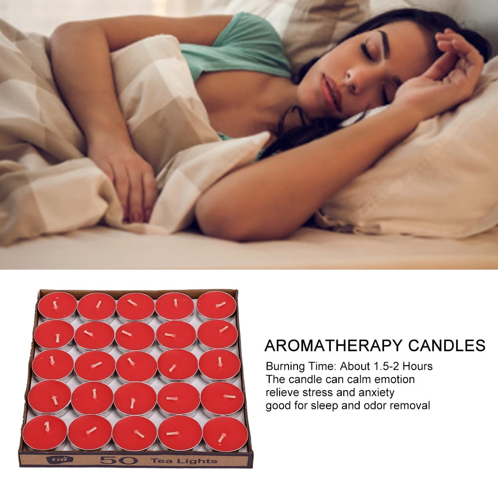 Eco-Friendly Aromatherapy Scented Candles - 100 Pack