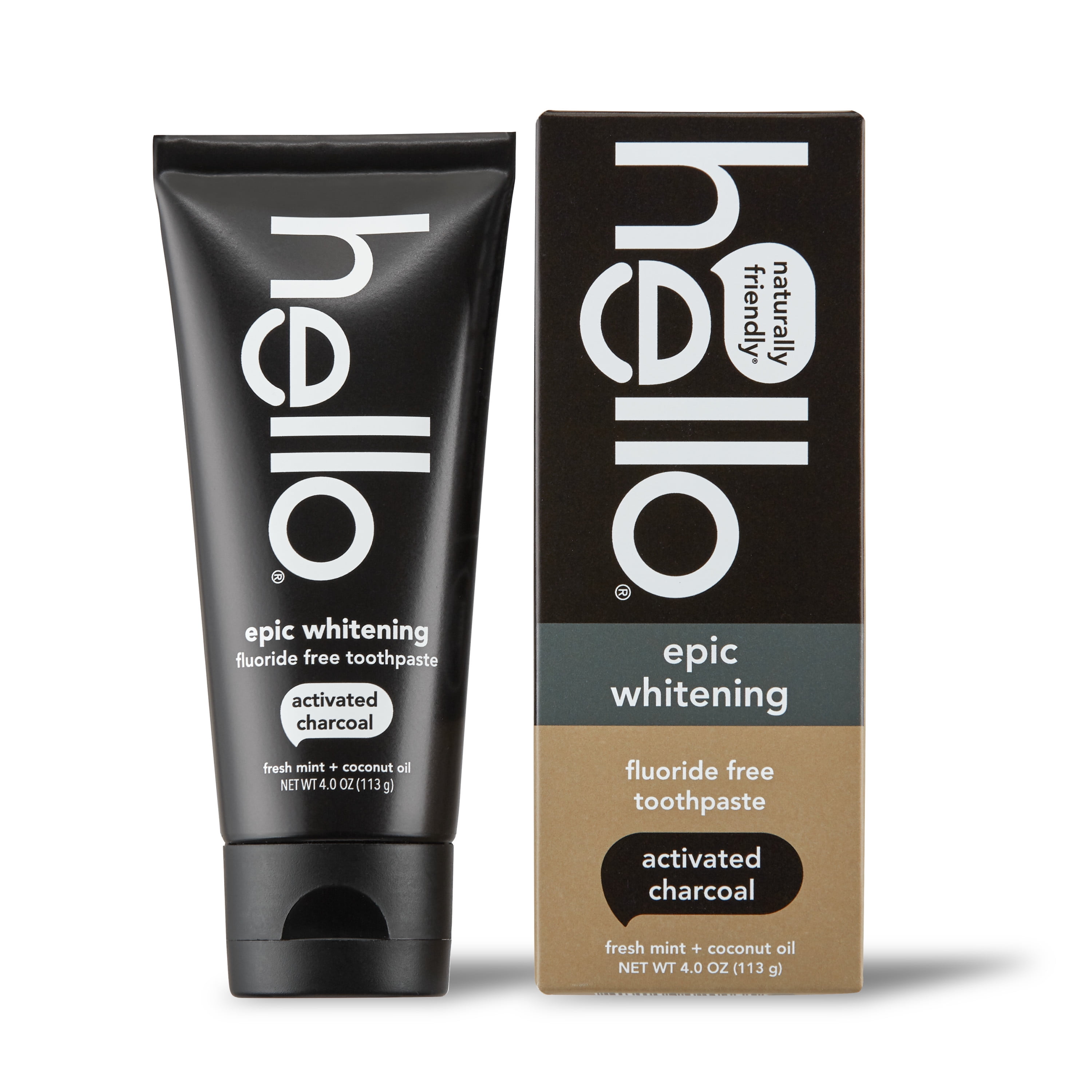 Hello Activated Charcoal Teeth Whitening Toothpaste