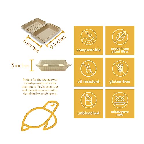 Eco-Friendly Compostable Food Containers with Lids