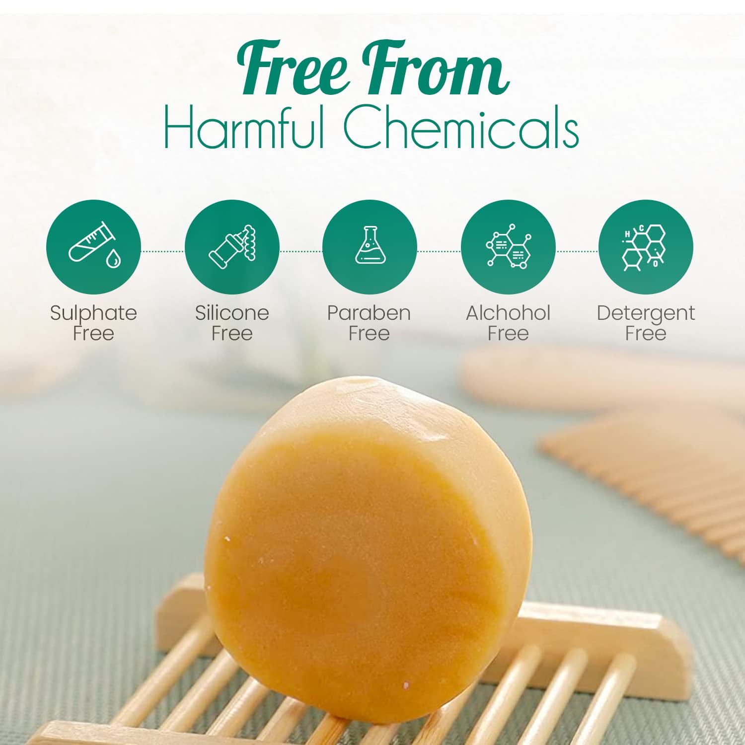 BeNat Lavender Shampoo & Lemon Conditioner Bars