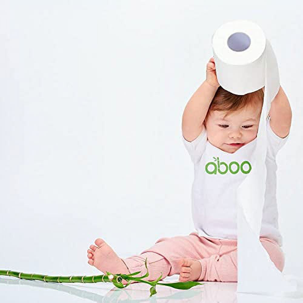 16 Double Rolls of Eco-Friendly Bamboo Toilet Paper