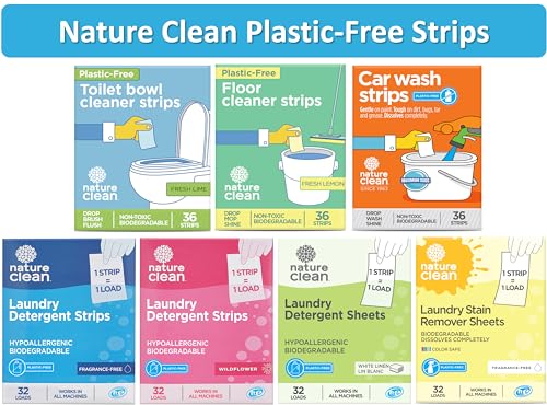Eco-Friendly Toilet Bowl Cleaner Strips (36 Count)