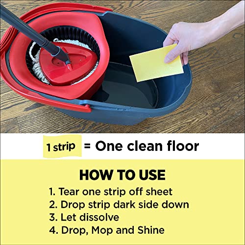 Plastic-Free Wood Floor Cleaner Strips, 36 Count