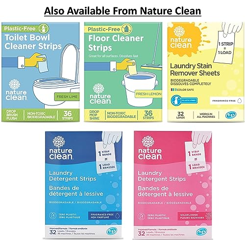 Plastic-Free Wood Floor Cleaner Strips, 36 Count
