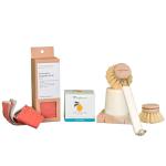 Eco-Friendly Natural Dish Cleaning Set - 5 Pieces