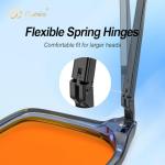 Blue Light Blocking Glasses for Sleep and Comfort