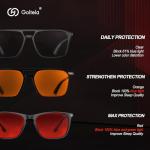 Goiteia 100% Blue Light Blocking Sleep Glasses