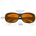 Freemascot UV Light Blocking Safety Glasses