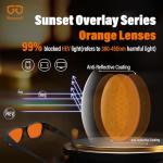 Bloomoak Blue Light Blocking Fit Over Glasses