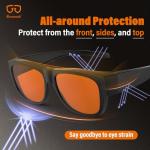 Bloomoak Blue Light Blocking Fit Over Glasses