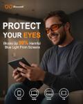 Bloomoak Blue Light Blocking Glasses for Night Use