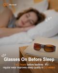 Bloomoak Blue Light Blocking Glasses for Night Use