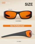 Bloomoak Blue Light Blocking Glasses for Night Use