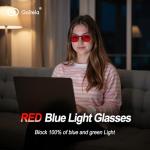 Goiteia 100% Blue Light Blocking Sleep Glasses