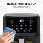 Kalorik 7 Quart Touchscreen Air Fryer 10 Presets