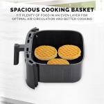 Kalorik 7 Quart Touchscreen Air Fryer 10 Presets