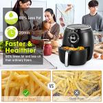 Uten 5.8QT Air Fryer with Temperature Control