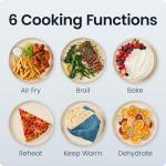 Chefman Crispinator 6-in-1 Air Fryer 8 Qt