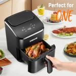DEIME 3 Qt Compact Digital Air Fryer