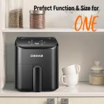DEIME 3 Qt Compact Digital Air Fryer