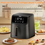 DEIME 7.2 QT Air Fryer with LCD Touch Screen
