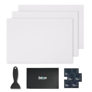 Selens 3-Pack Adhesive Light Diffuser Film