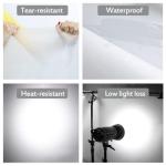 6-Pack Diffusion Film Sheets for LED Lighting