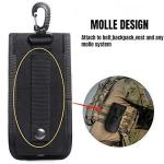 ACEXIER Tactical MOLLE Glasses and Flashlight Pouch