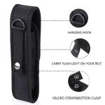 2 Pack Tactical Flashlight Holster Pouches
