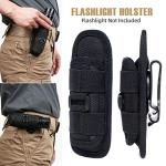 LIVANS Rotatable Tactical Flashlight Pouch Holster